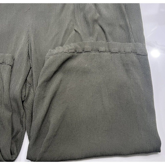 Torrid Womens Green Wide Leg Pull On Pants High Rise Flowy - Picture 4 of 6